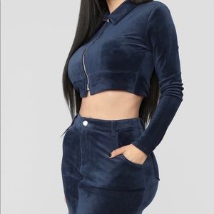 Fashion Nova 2 pc skirt set